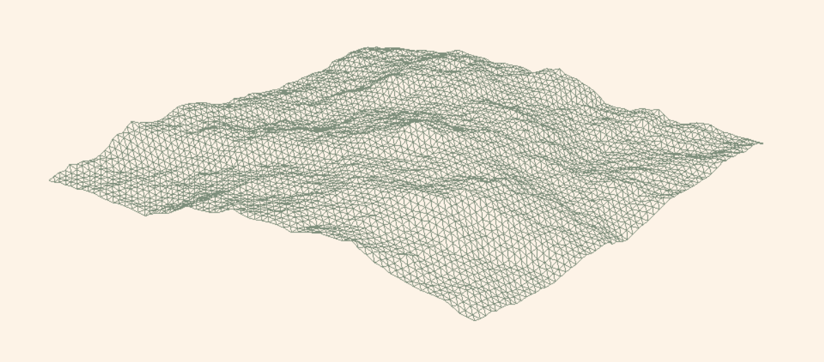 Procedurally generated terrain